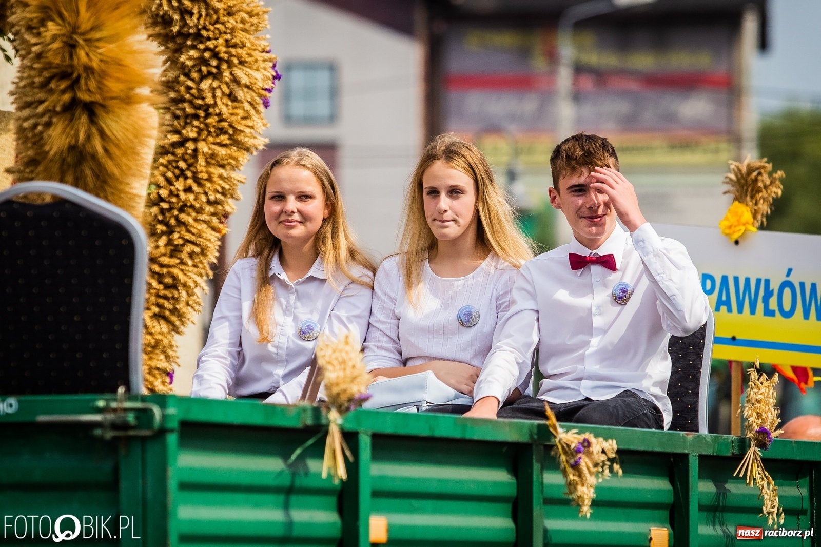 Zdjęcie w galerii na portalu naszraciborz.pl: Dożynki w Pietrowicach z lotu ptaka [WIDEO]  wiadomości z regionu