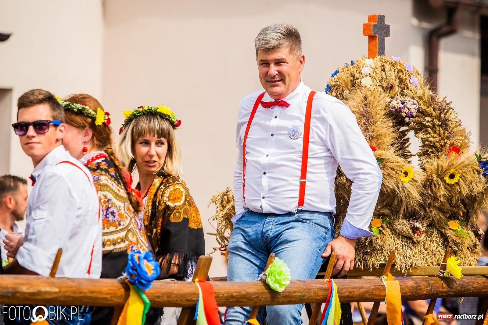 Zdjęcie w galerii na portalu naszraciborz.pl: Dożynki w Pietrowicach z lotu ptaka [WIDEO]  wiadomości z regionu