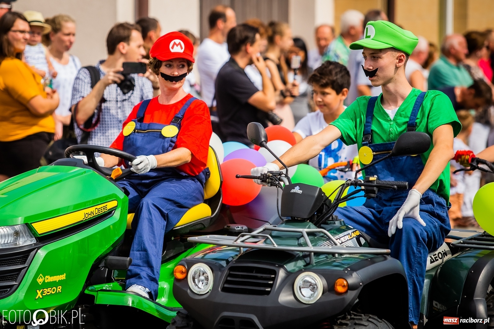 Zdjęcie w galerii na portalu naszraciborz.pl: Dożynki w Pietrowicach z lotu ptaka [WIDEO]  wiadomości z regionu