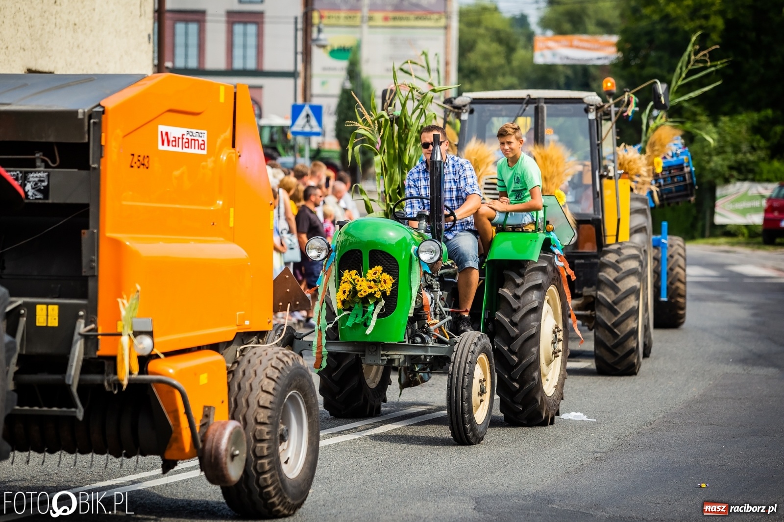 Zdjęcie w galerii na portalu naszraciborz.pl: Dożynki w Pietrowicach z lotu ptaka [WIDEO]  wiadomości z regionu