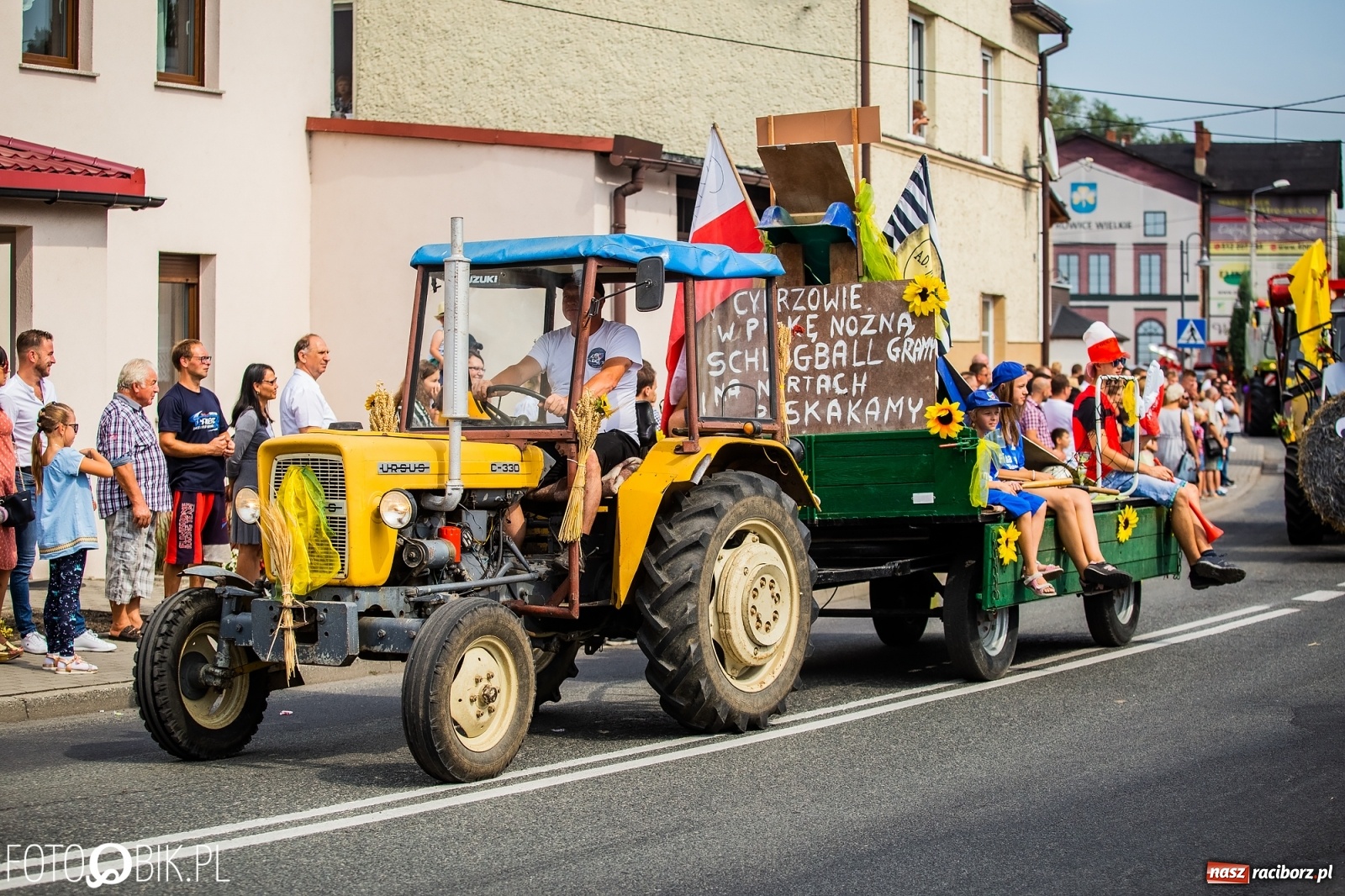 Zdjęcie w galerii na portalu naszraciborz.pl: Dożynki w Pietrowicach z lotu ptaka [WIDEO]  wiadomości z regionu