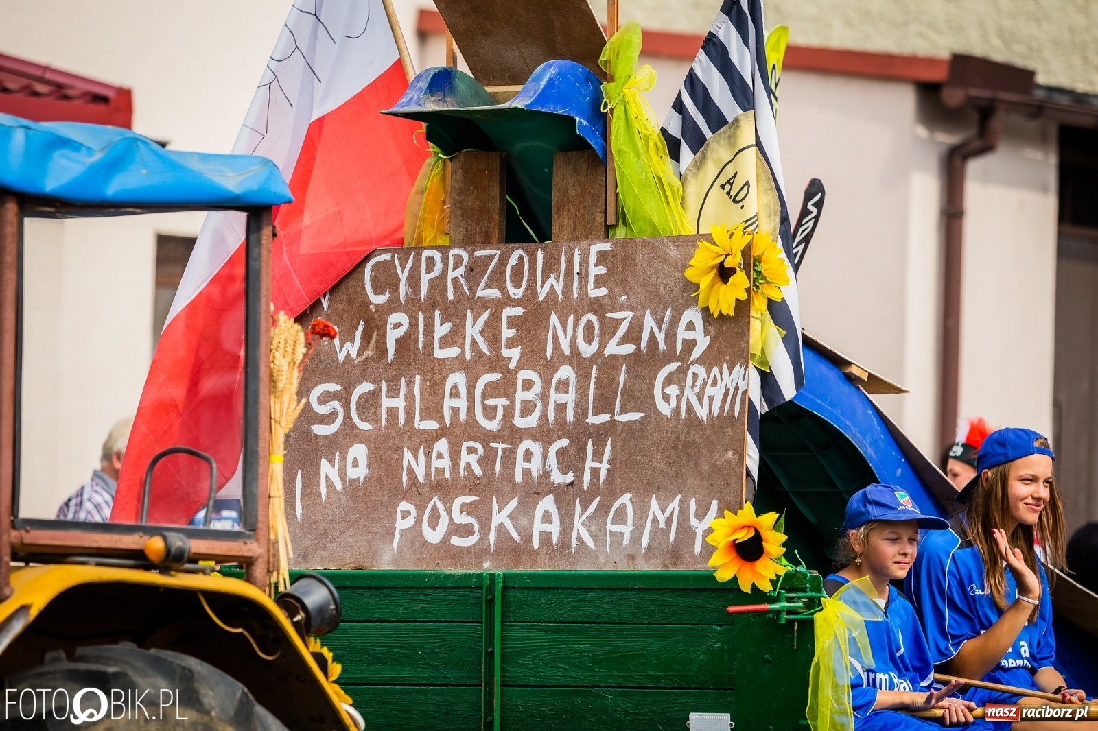 Zdjęcie w galerii na portalu naszraciborz.pl: Dożynki w Pietrowicach z lotu ptaka [WIDEO]  wiadomości z regionu