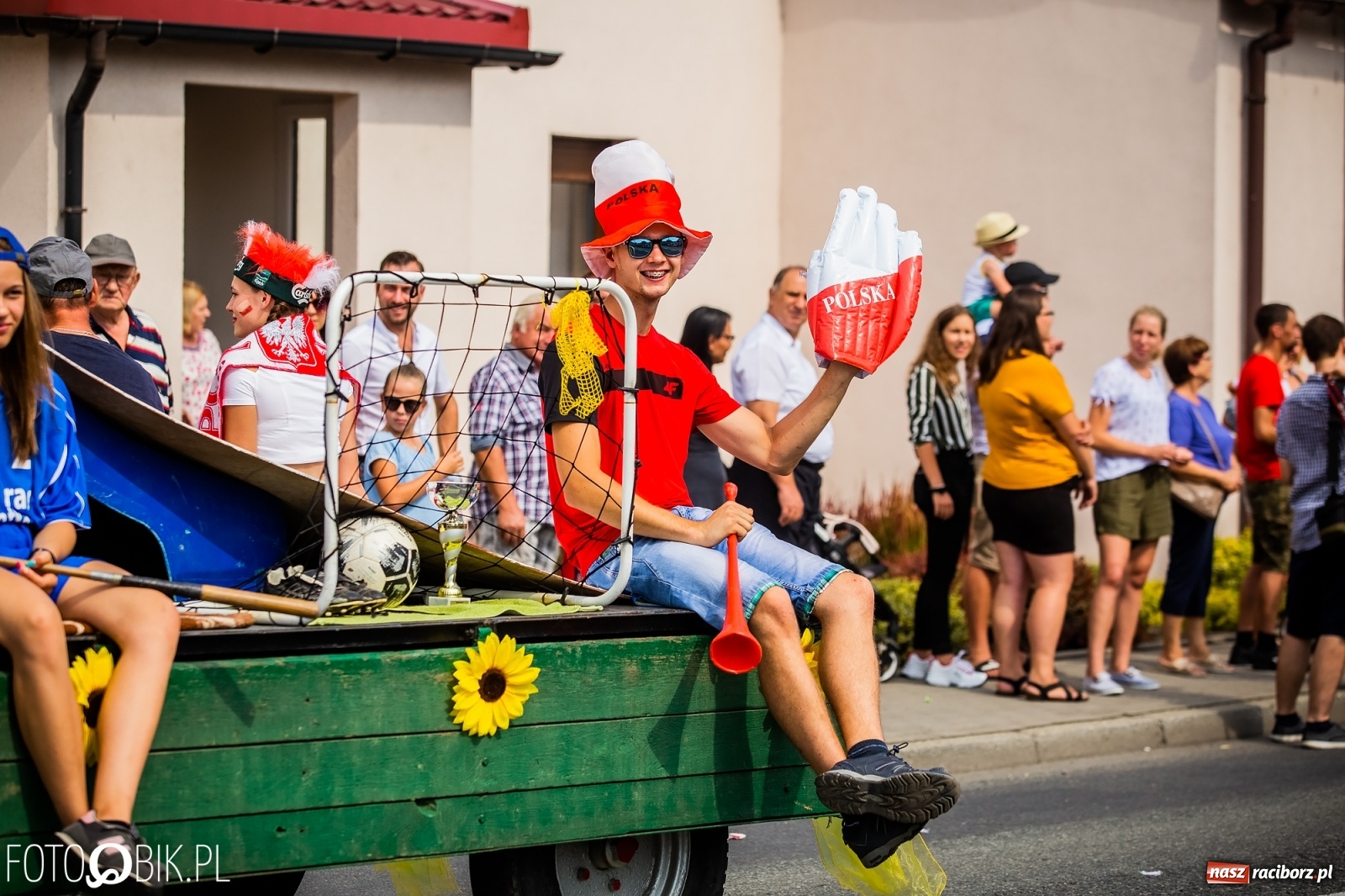 Zdjęcie w galerii na portalu naszraciborz.pl: Dożynki w Pietrowicach z lotu ptaka [WIDEO]  wiadomości z regionu
