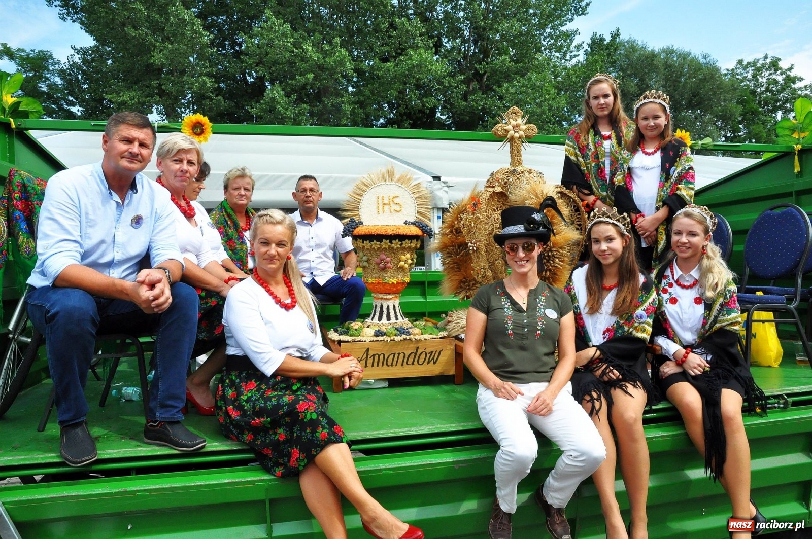 Zdjęcie w galerii na portalu naszraciborz.pl: Dożynki w Pietrowicach z lotu ptaka [WIDEO]  wiadomości z regionu