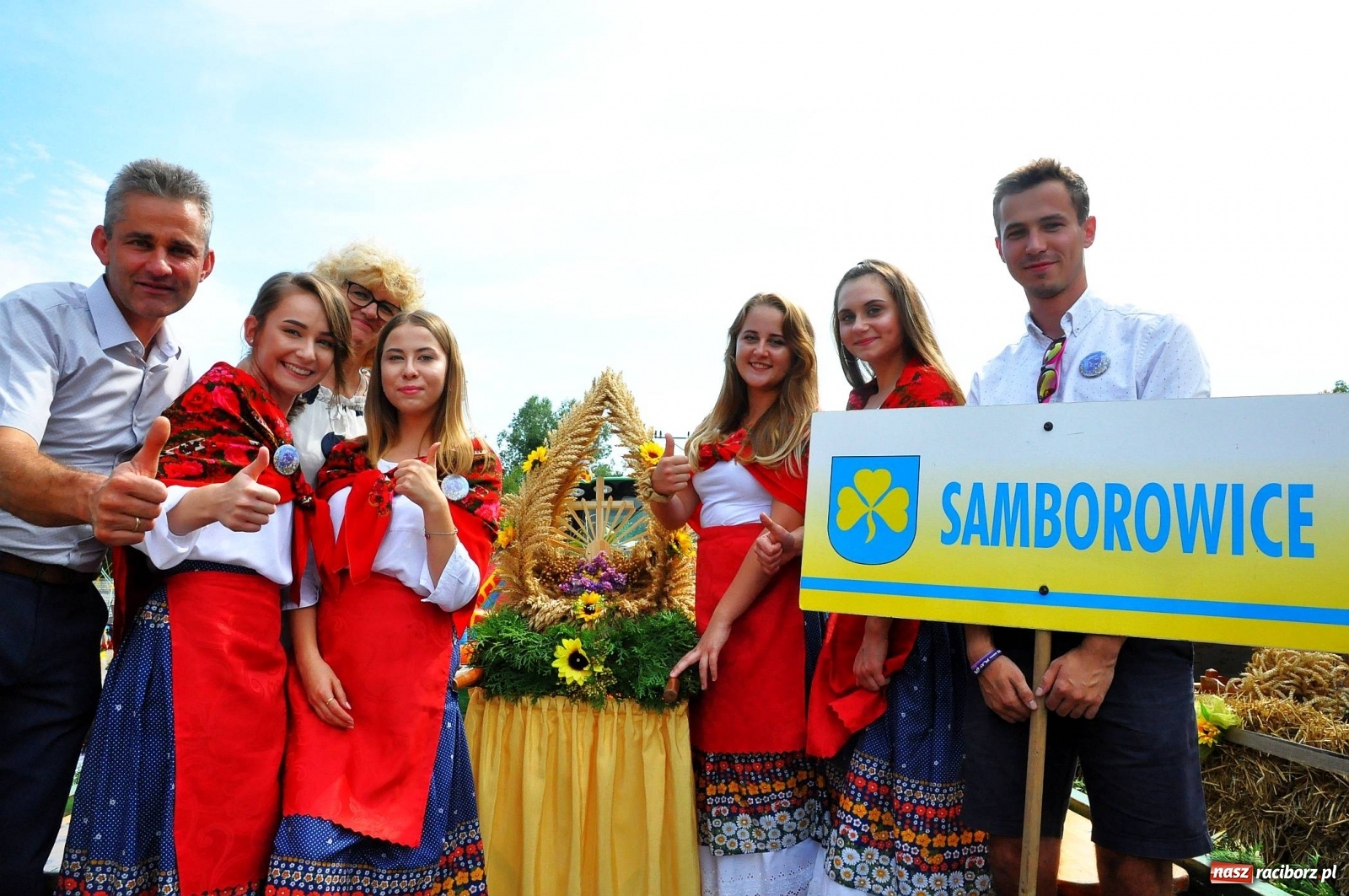 Zdjęcie w galerii na portalu naszraciborz.pl: Dożynki w Pietrowicach z lotu ptaka [WIDEO]  wiadomości z regionu