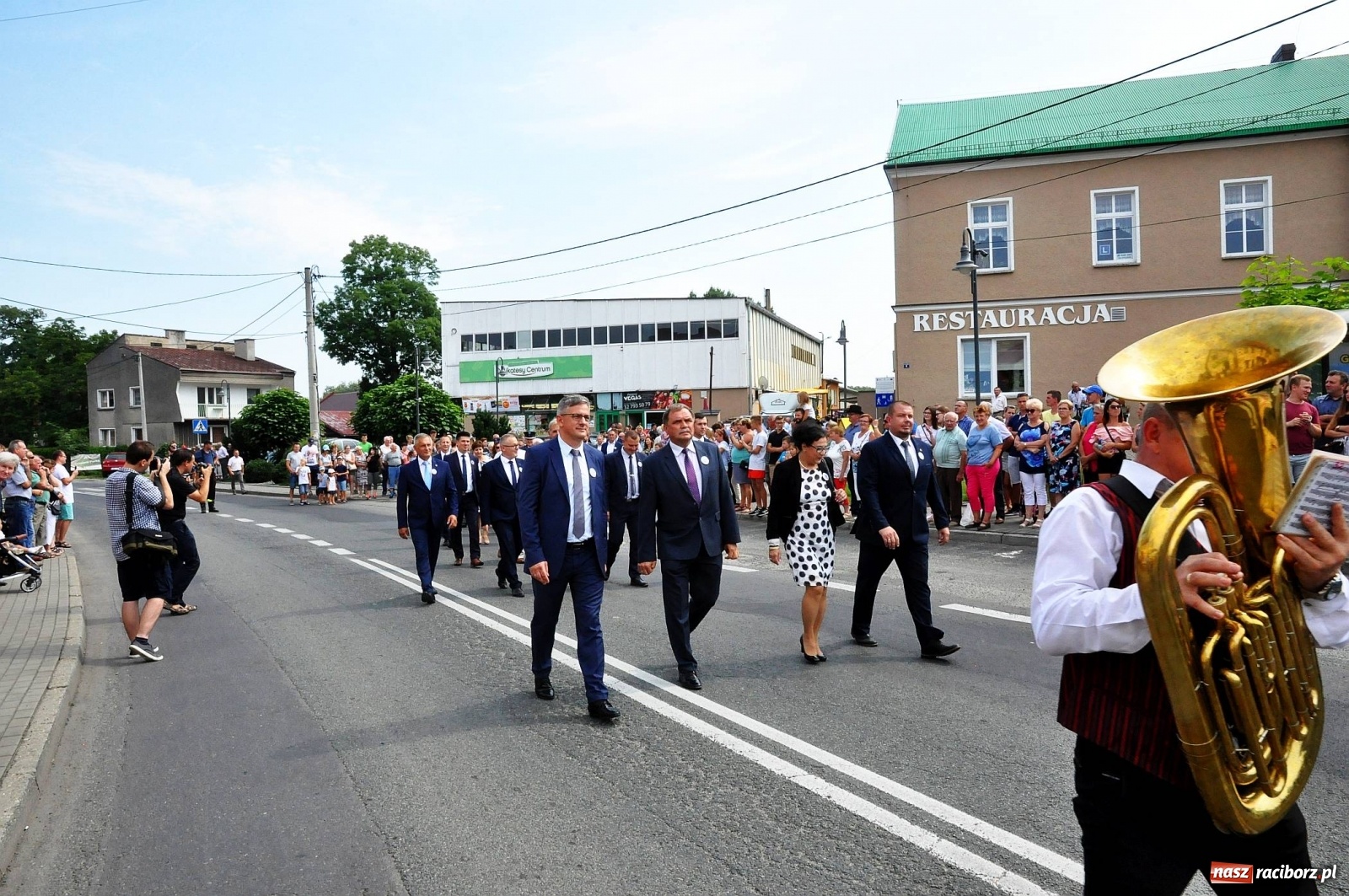 Zdjęcie w galerii na portalu naszraciborz.pl: Dożynki w Pietrowicach z lotu ptaka [WIDEO]  wiadomości z regionu