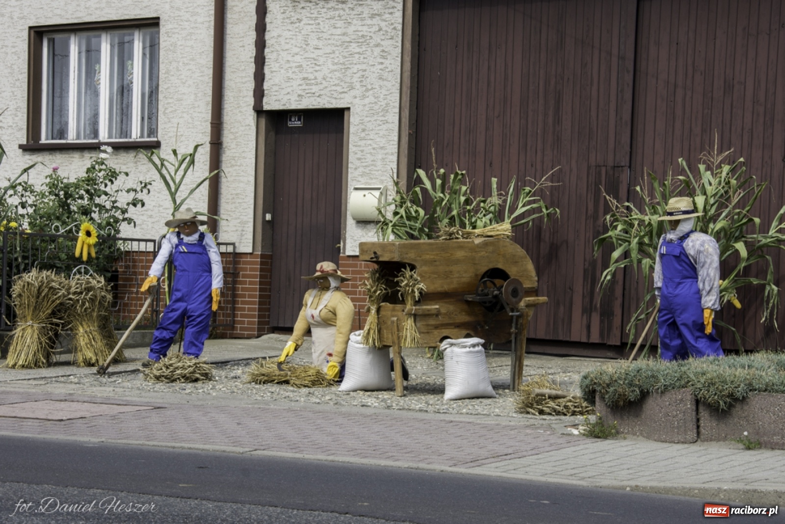 Zdjęcie w galerii na portalu naszraciborz.pl: Dożynki w Pietrowicach z lotu ptaka [WIDEO]  wiadomości z regionu