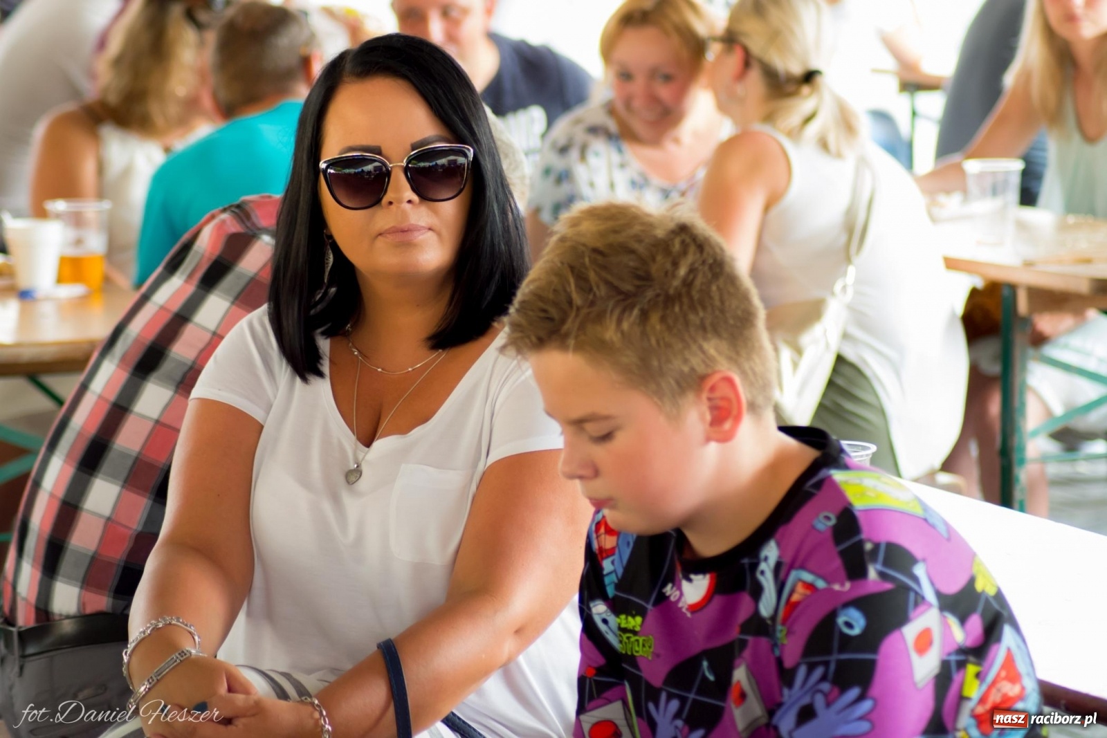 Zdjęcie w galerii na portalu naszraciborz.pl: Dożynki w Pietrowicach z lotu ptaka [WIDEO]  wiadomości z regionu