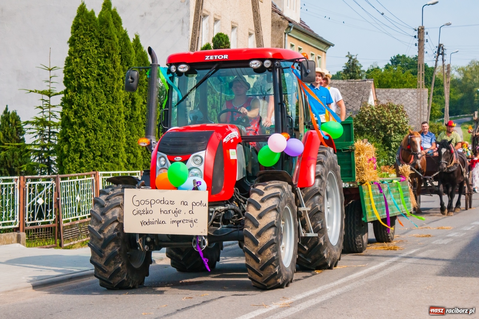 Zdjęcie w galerii na portalu naszraciborz.pl: Dożynki z humorem w Rudniku [FOTO i WIDEO] wiadomości z regionu