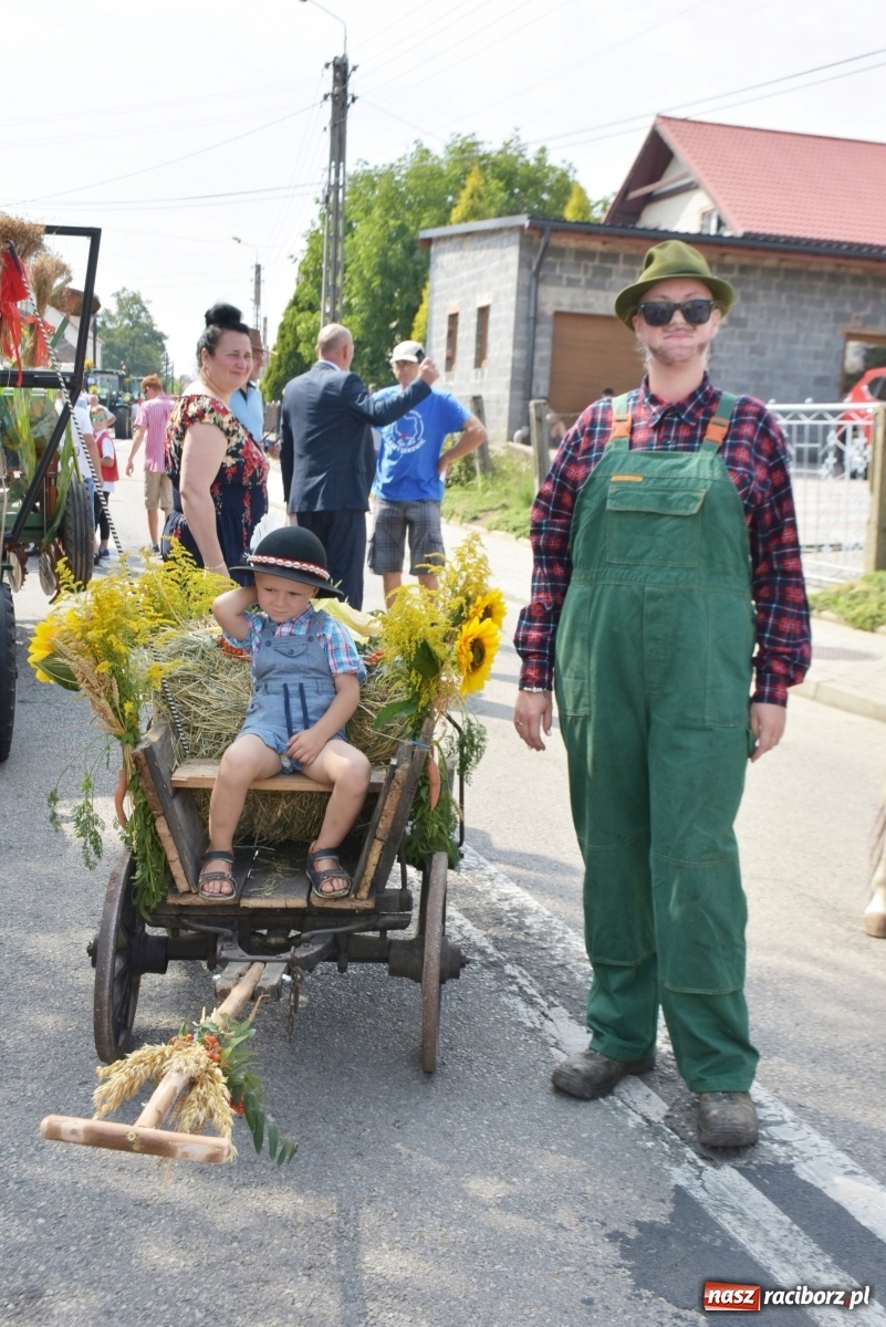 Zdjęcie w galerii na portalu naszraciborz.pl: Piękne panny z koroną żniwną. Dożynki w Krzyżanowicach wiadomości z regionu