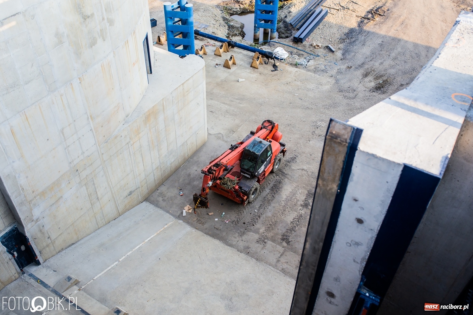Zdjęcie w galerii na portalu naszraciborz.pl: Zbliża się historyczny moment podczas budowy zbiornika Racibórz [FOTO] wiadomości z regionu