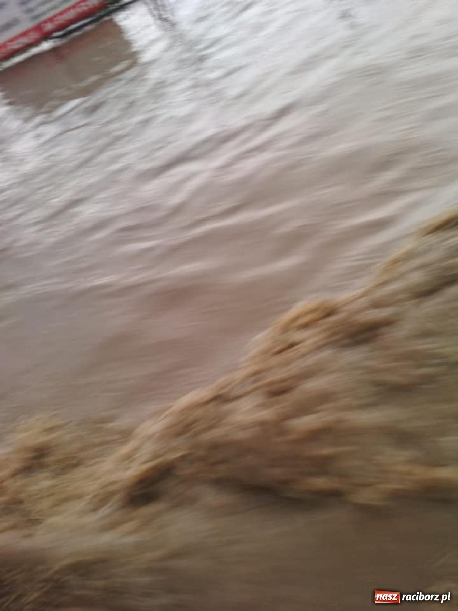 Zdjęcie w galerii na portalu naszraciborz.pl: Burza nad gminą Krzanowice. Podtopienia w Borucinie [FOTO] wiadomości z regionu