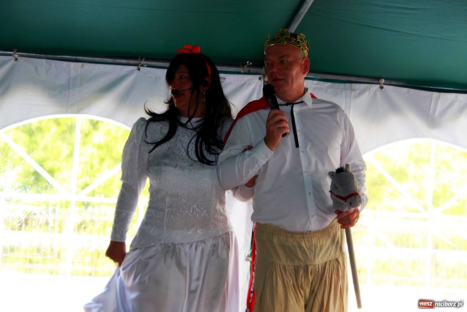 Zdjęcie w galerii na portalu naszraciborz.pl: Śpiewy, tańce i śląska Królewna Śnieżka na wojnowickich dożynkach [FOTO]  wiadomości z regionu