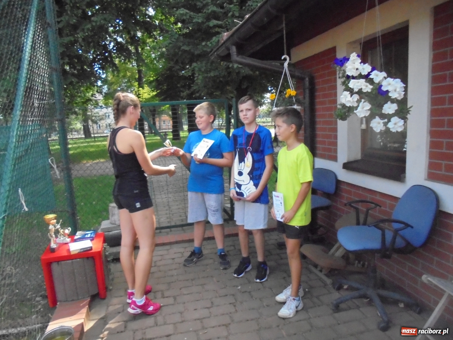 Zdjęcie w galerii na portalu naszraciborz.pl: Tenisowe turnieje Solidarności na kortach Rafako wiadomości z regionu