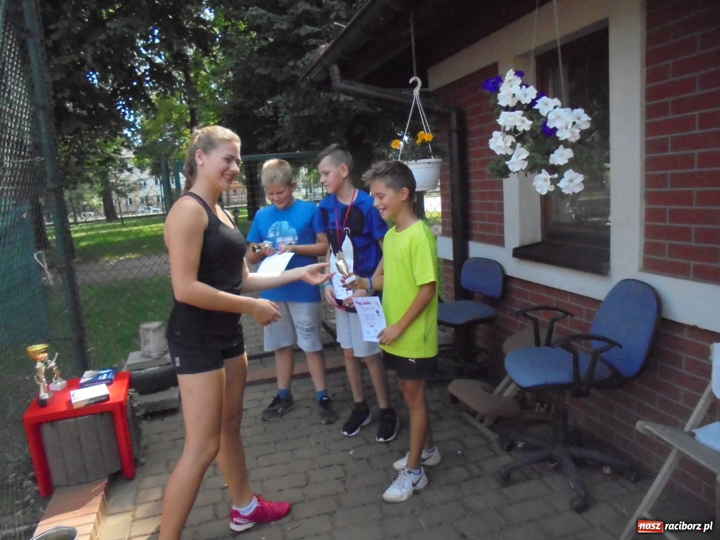 Zdjęcie w galerii na portalu naszraciborz.pl: Tenisowe turnieje Solidarności na kortach Rafako wiadomości z regionu