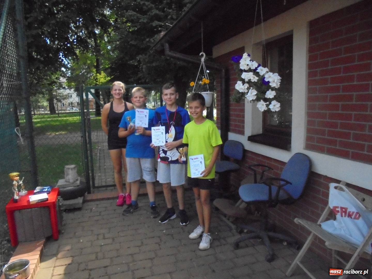 Zdjęcie w galerii na portalu naszraciborz.pl: Tenisowe turnieje Solidarności na kortach Rafako wiadomości z regionu