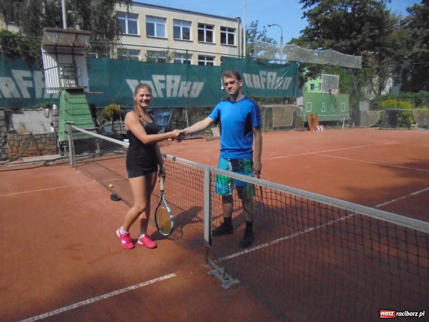 Zdjęcie w galerii na portalu naszraciborz.pl: Tenisowe turnieje Solidarności na kortach Rafako wiadomości z regionu