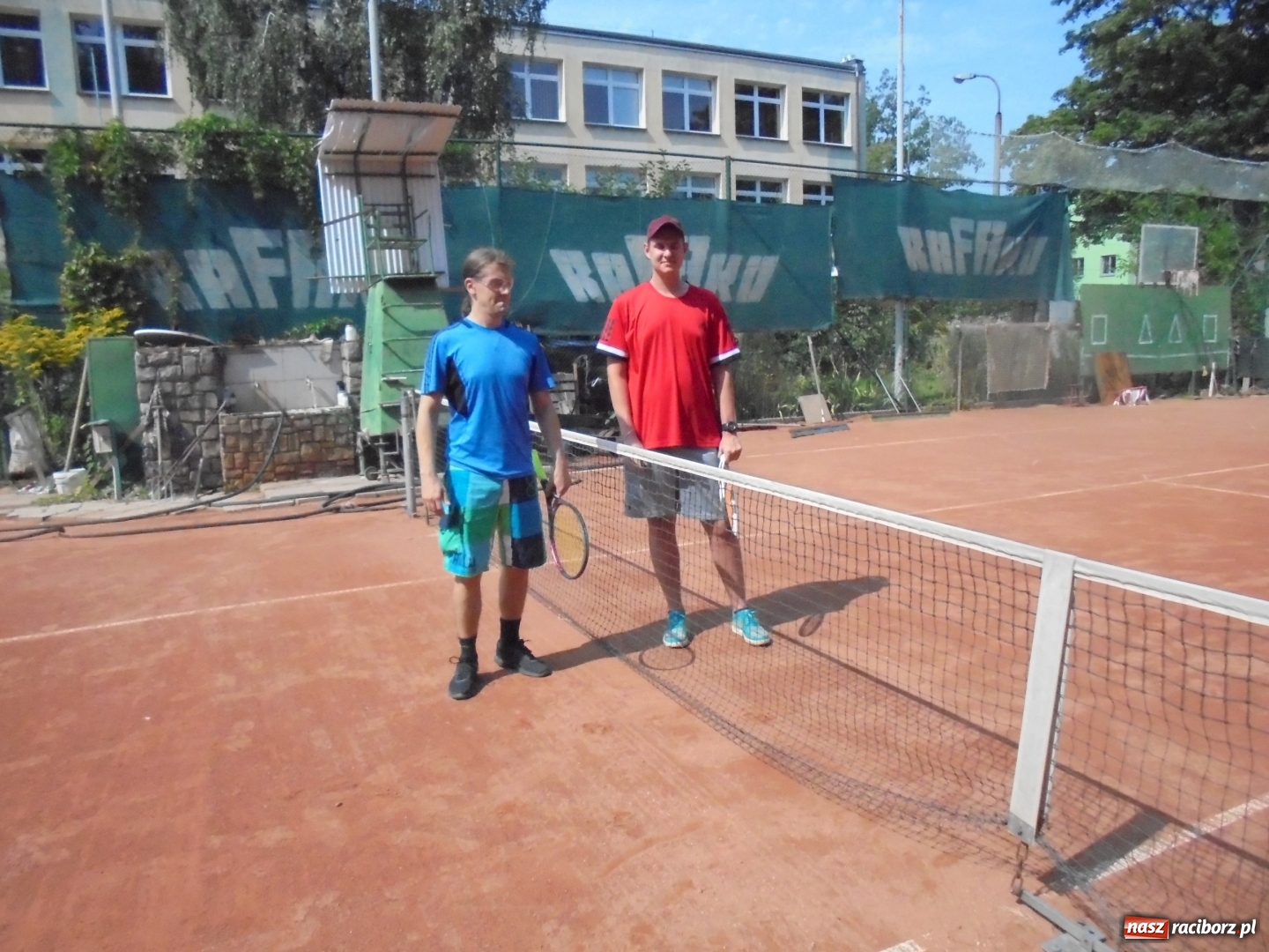 Zdjęcie w galerii na portalu naszraciborz.pl: Tenisowe turnieje Solidarności na kortach Rafako wiadomości z regionu