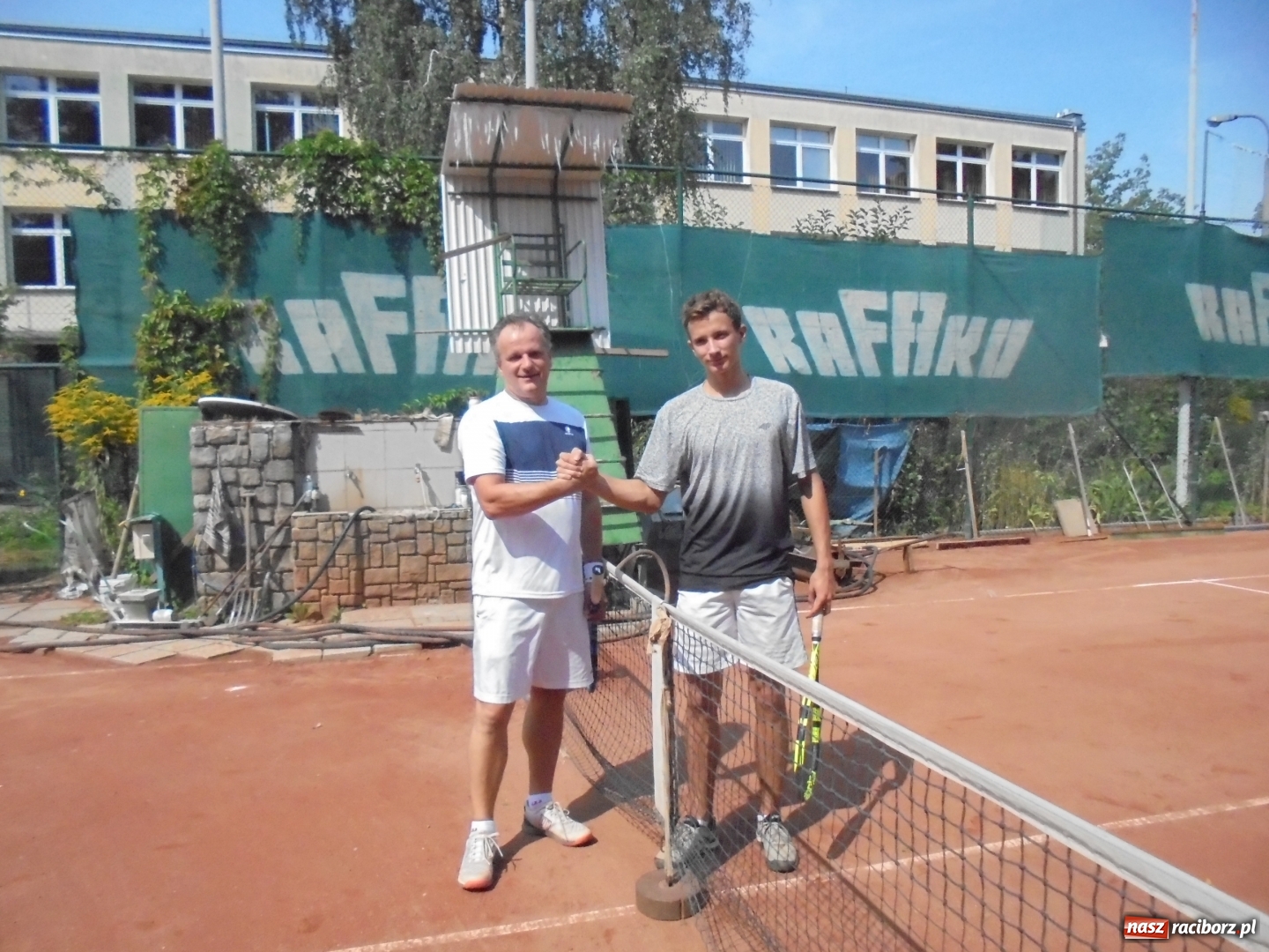 Zdjęcie w galerii na portalu naszraciborz.pl: Tenisowe turnieje Solidarności na kortach Rafako wiadomości z regionu