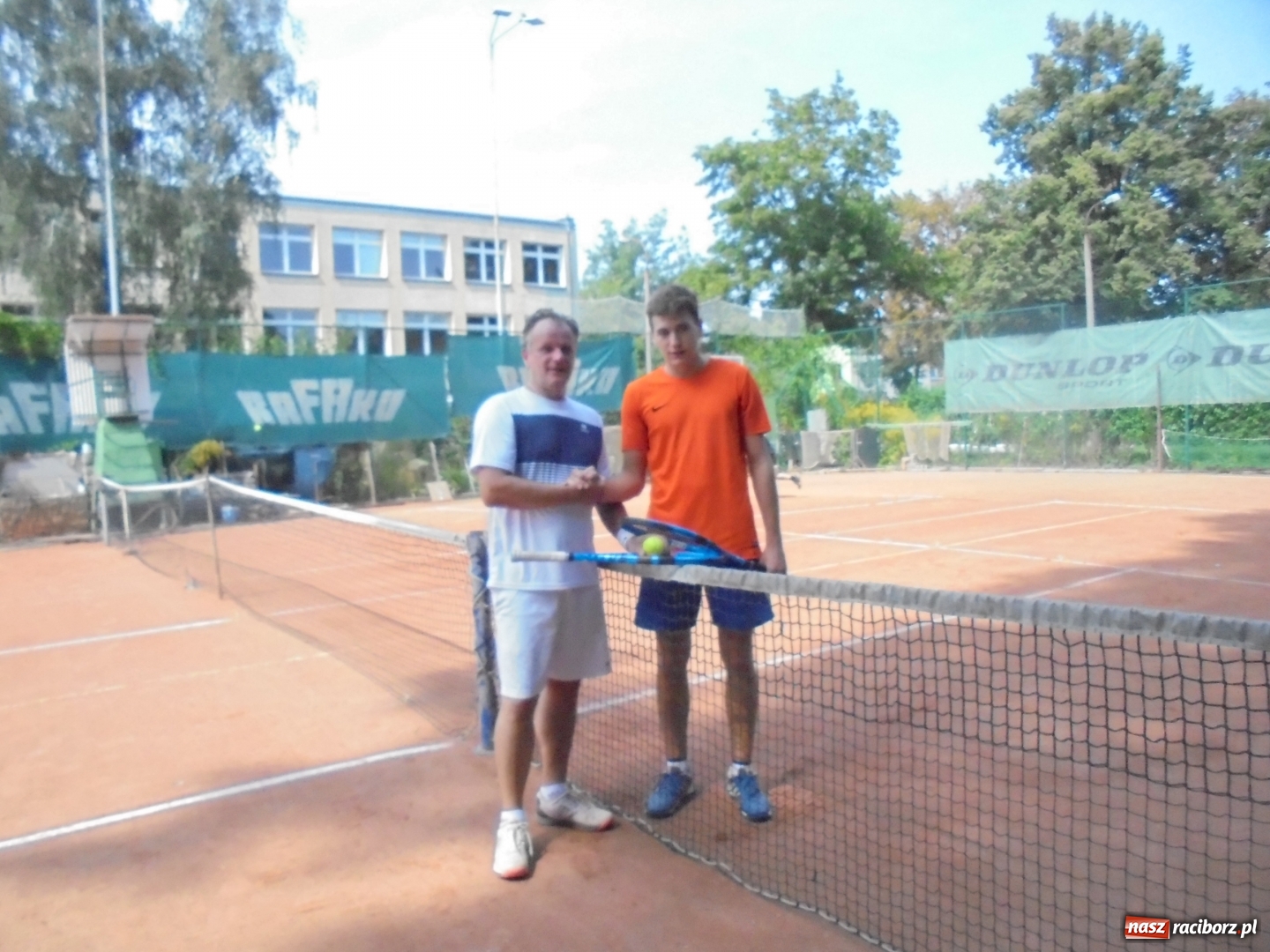 Zdjęcie w galerii na portalu naszraciborz.pl: Tenisowe turnieje Solidarności na kortach Rafako wiadomości z regionu