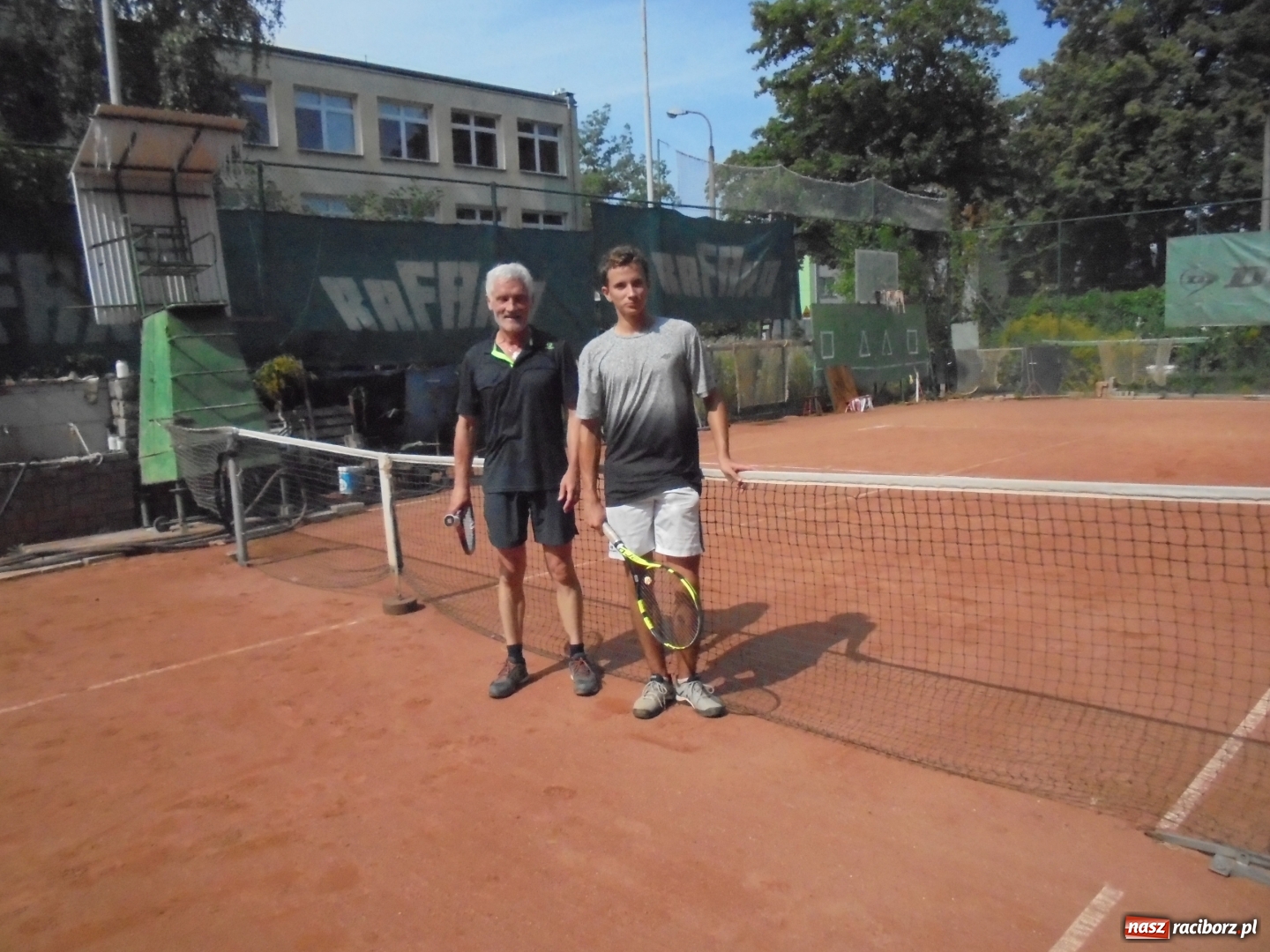 Zdjęcie w galerii na portalu naszraciborz.pl: Tenisowe turnieje Solidarności na kortach Rafako wiadomości z regionu