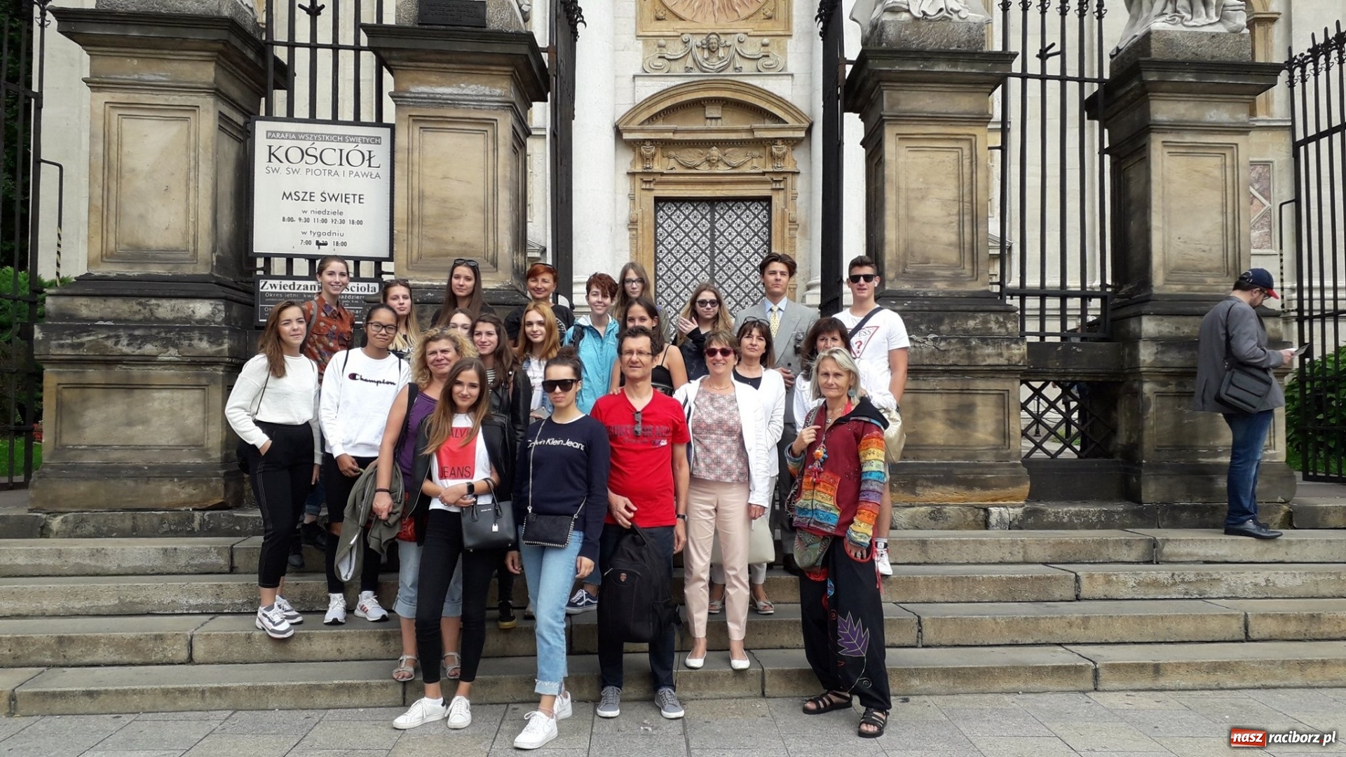 Zdjęcie w galerii na portalu naszraciborz.pl: Węgierska młodzież z wizytą w Raciborzu [FOTO] wiadomości z regionu