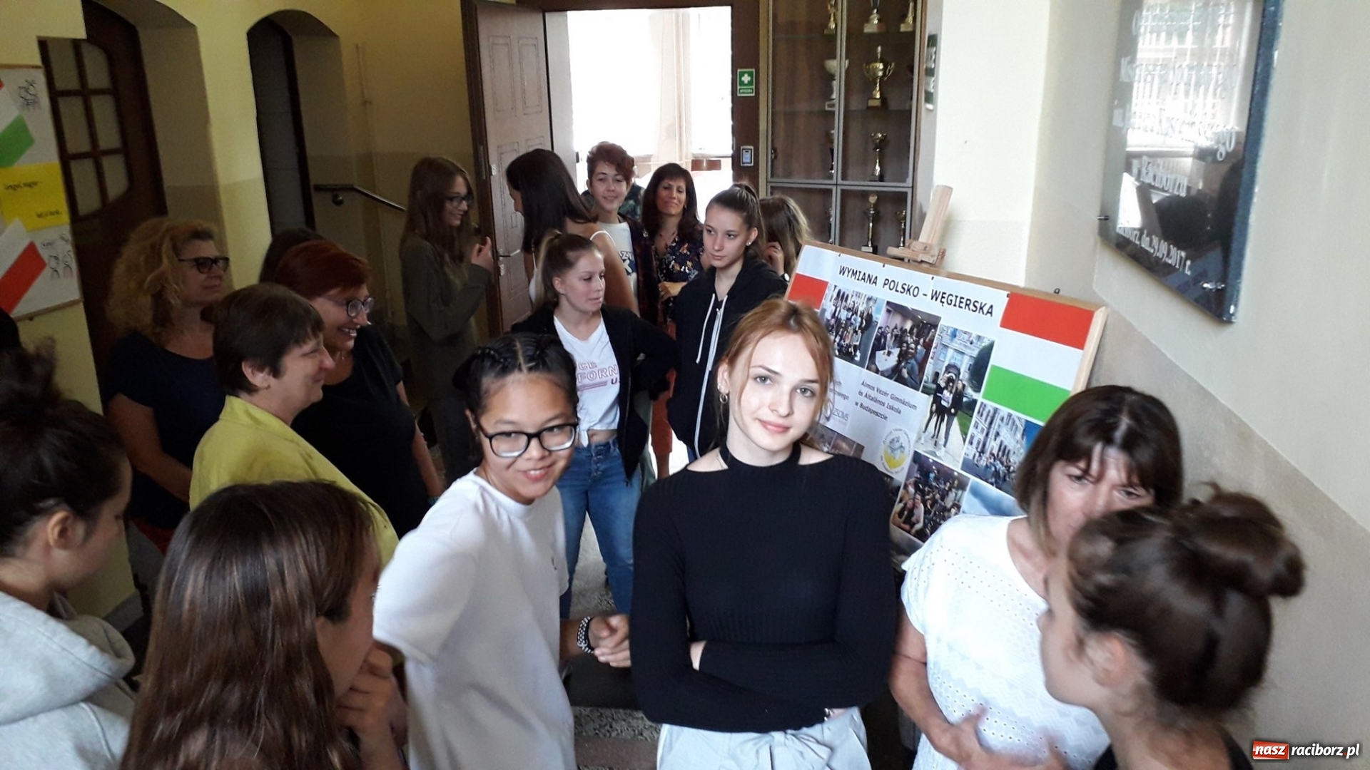 Zdjęcie w galerii na portalu naszraciborz.pl: Węgierska młodzież z wizytą w Raciborzu [FOTO] wiadomości z regionu