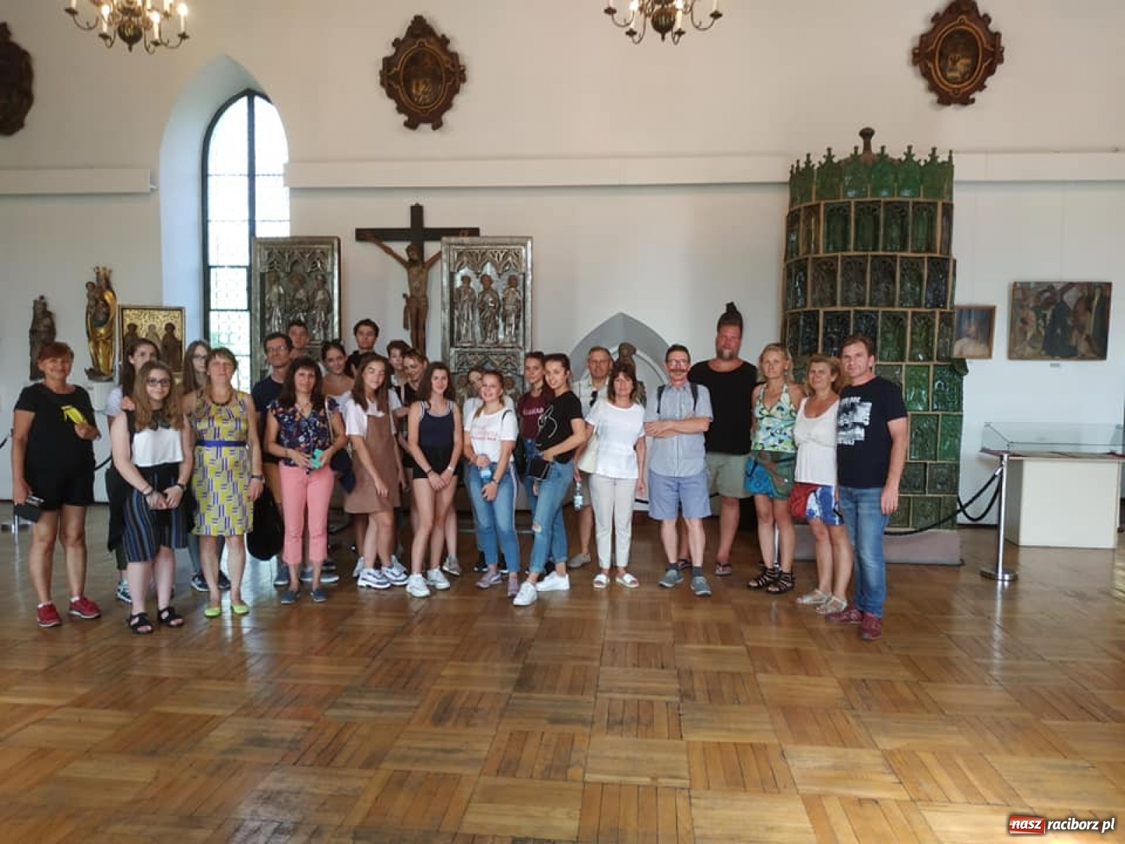 Zdjęcie w galerii na portalu naszraciborz.pl: Węgierska młodzież z wizytą w Raciborzu [FOTO] wiadomości z regionu