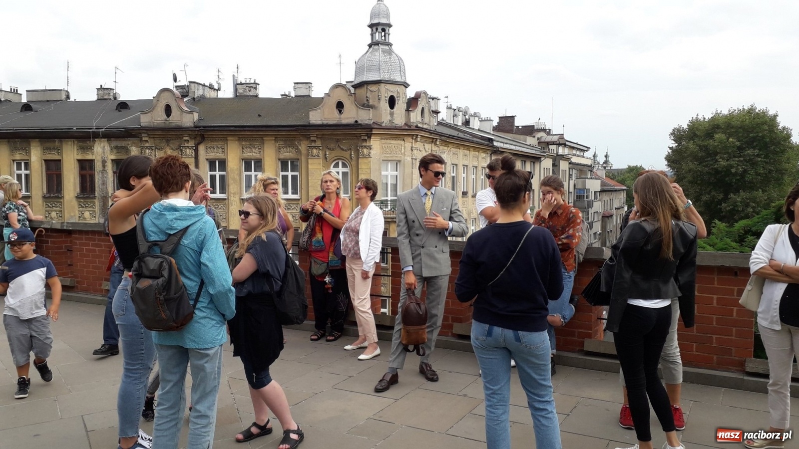 Zdjęcie w galerii na portalu naszraciborz.pl: Węgierska młodzież z wizytą w Raciborzu [FOTO] wiadomości z regionu