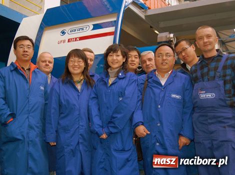 Zdjęcie w galerii na portalu naszraciborz.pl: Rafamet – Polska maszyna dla chińskich kolei wiadomości z regionu
