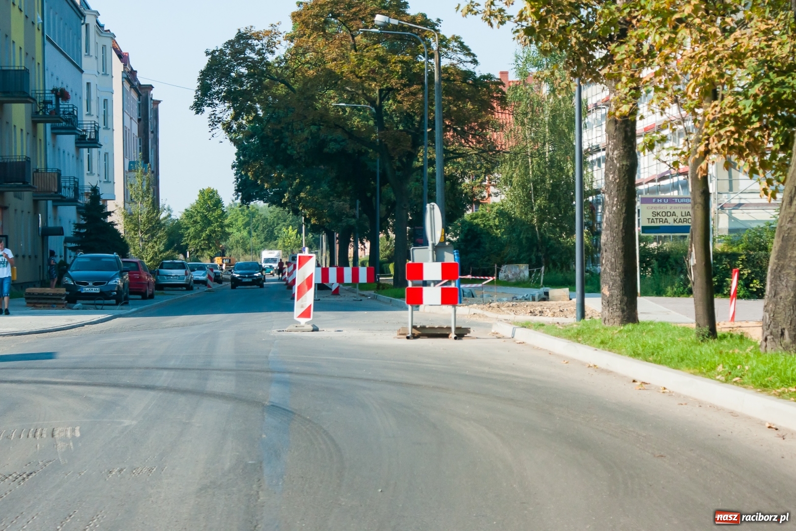 Zdjęcie w galerii na portalu naszraciborz.pl: Remont Łąkowej i Kościuszki. Czy wykonawca zdąży w terminie? wiadomości z regionu