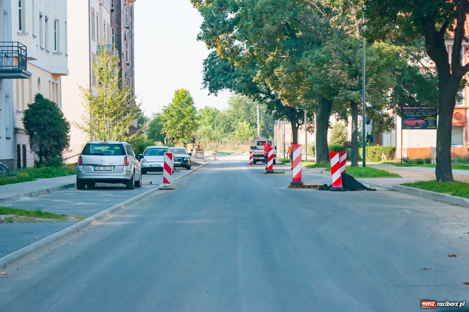 Zdjęcie w galerii na portalu naszraciborz.pl: Remont Łąkowej i Kościuszki. Czy wykonawca zdąży w terminie? wiadomości z regionu
