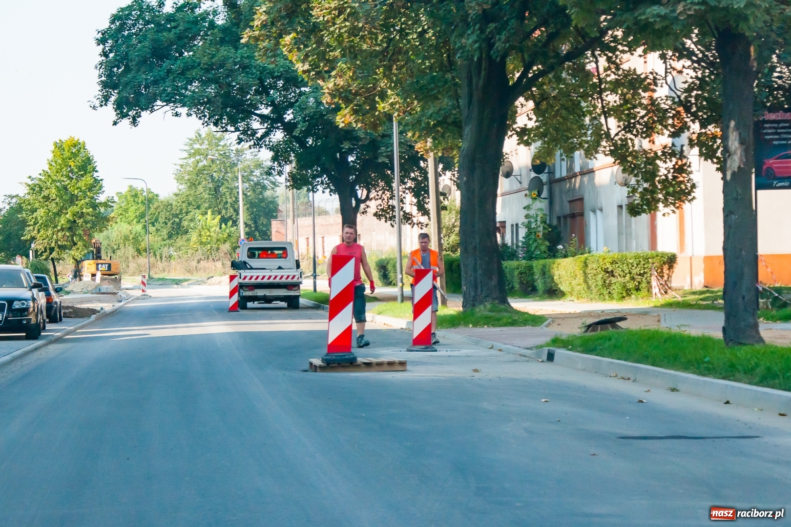 Zdjęcie w galerii na portalu naszraciborz.pl: Remont Łąkowej i Kościuszki. Czy wykonawca zdąży w terminie? wiadomości z regionu