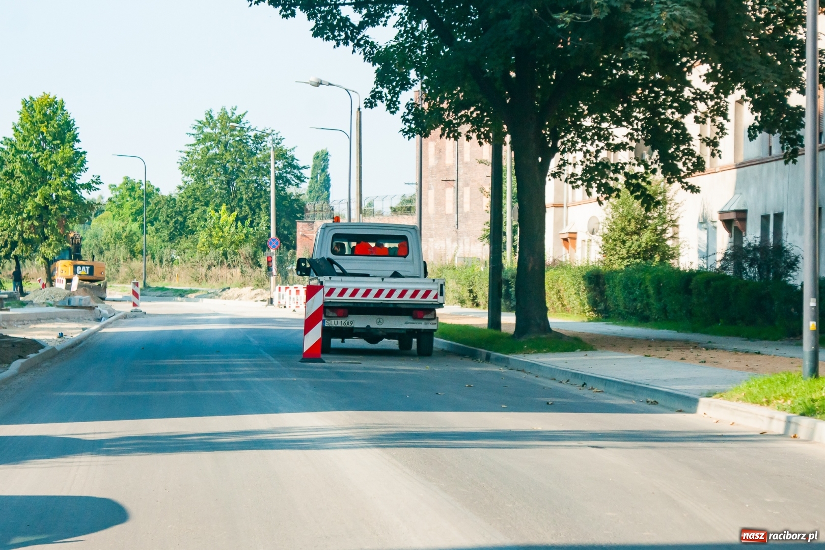 Zdjęcie w galerii na portalu naszraciborz.pl: Remont Łąkowej i Kościuszki. Czy wykonawca zdąży w terminie? wiadomości z regionu