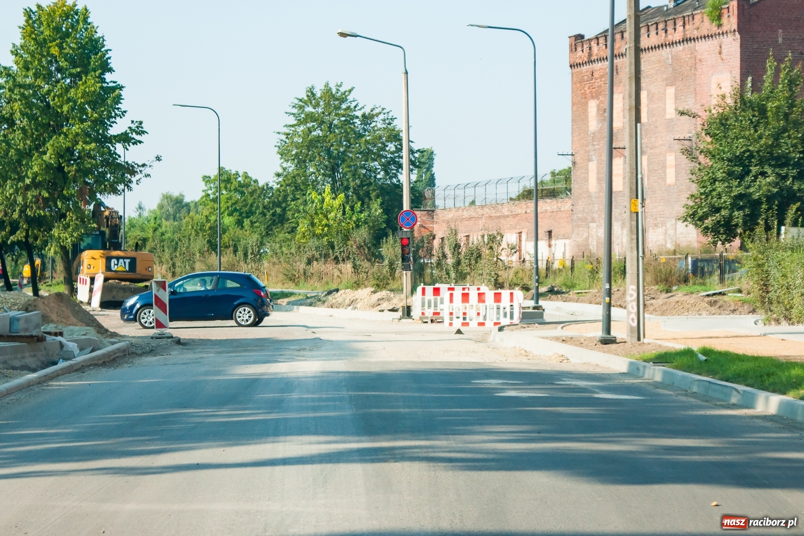 Zdjęcie w galerii na portalu naszraciborz.pl: Remont Łąkowej i Kościuszki. Czy wykonawca zdąży w terminie? wiadomości z regionu