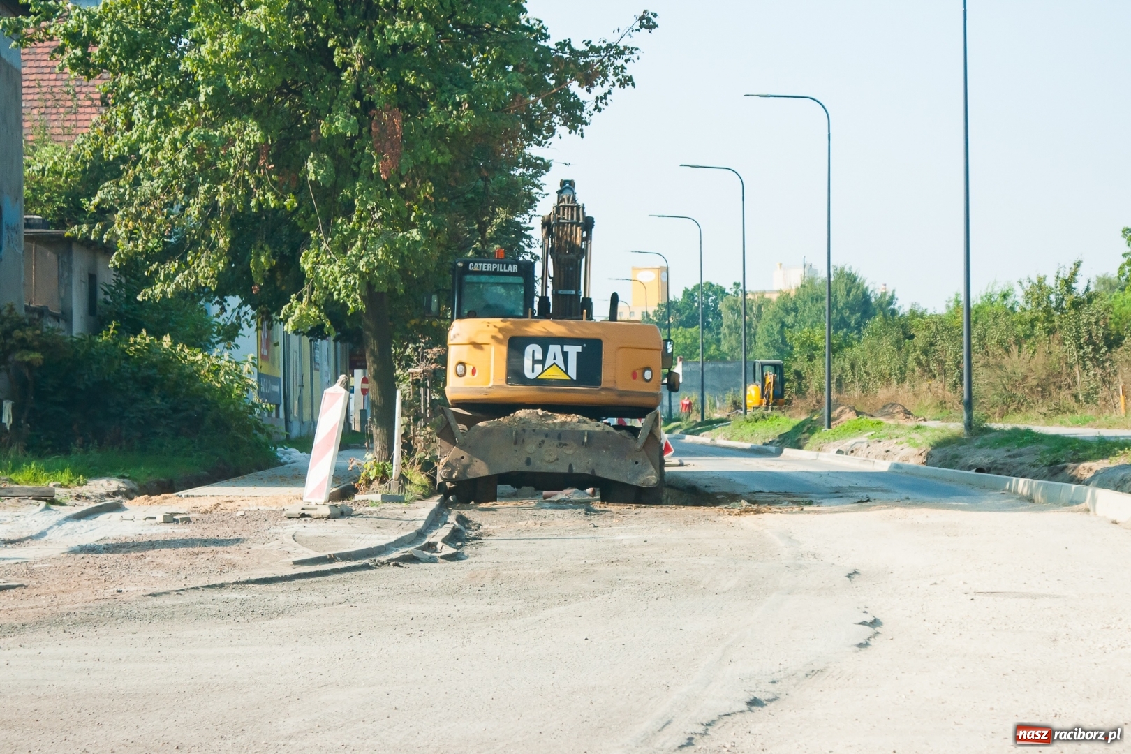 Zdjęcie w galerii na portalu naszraciborz.pl: Remont Łąkowej i Kościuszki. Czy wykonawca zdąży w terminie? wiadomości z regionu