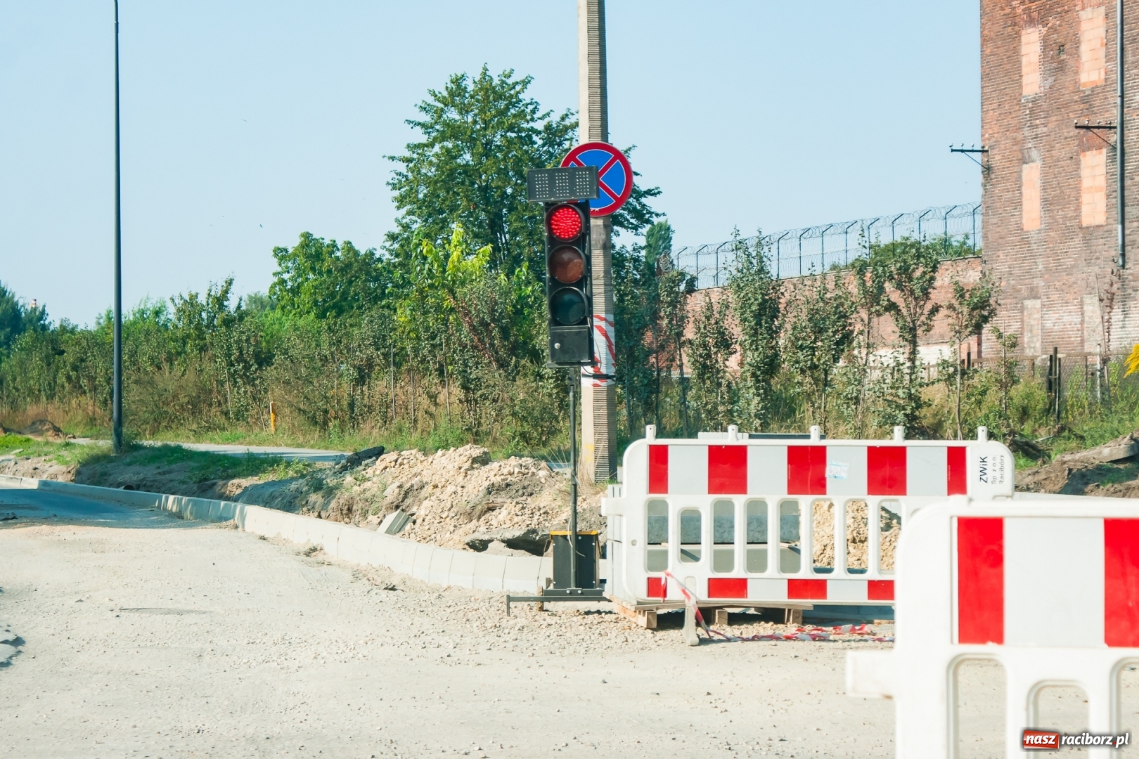 Zdjęcie w galerii na portalu naszraciborz.pl: Remont Łąkowej i Kościuszki. Czy wykonawca zdąży w terminie? wiadomości z regionu