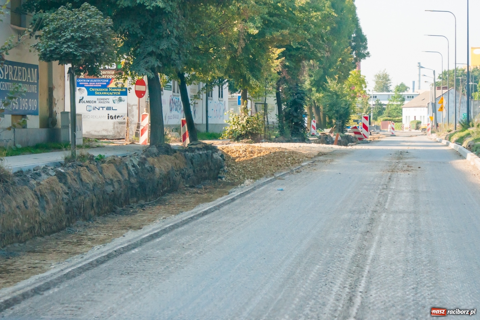 Zdjęcie w galerii na portalu naszraciborz.pl: Remont Łąkowej i Kościuszki. Czy wykonawca zdąży w terminie? wiadomości z regionu