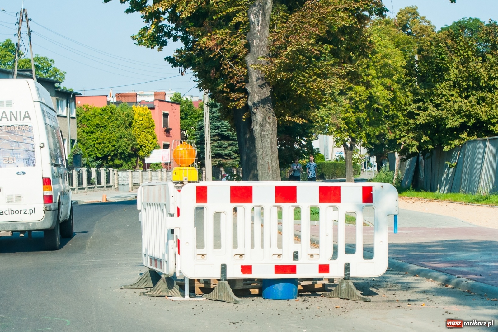 Zdjęcie w galerii na portalu naszraciborz.pl: Remont Łąkowej i Kościuszki. Czy wykonawca zdąży w terminie? wiadomości z regionu