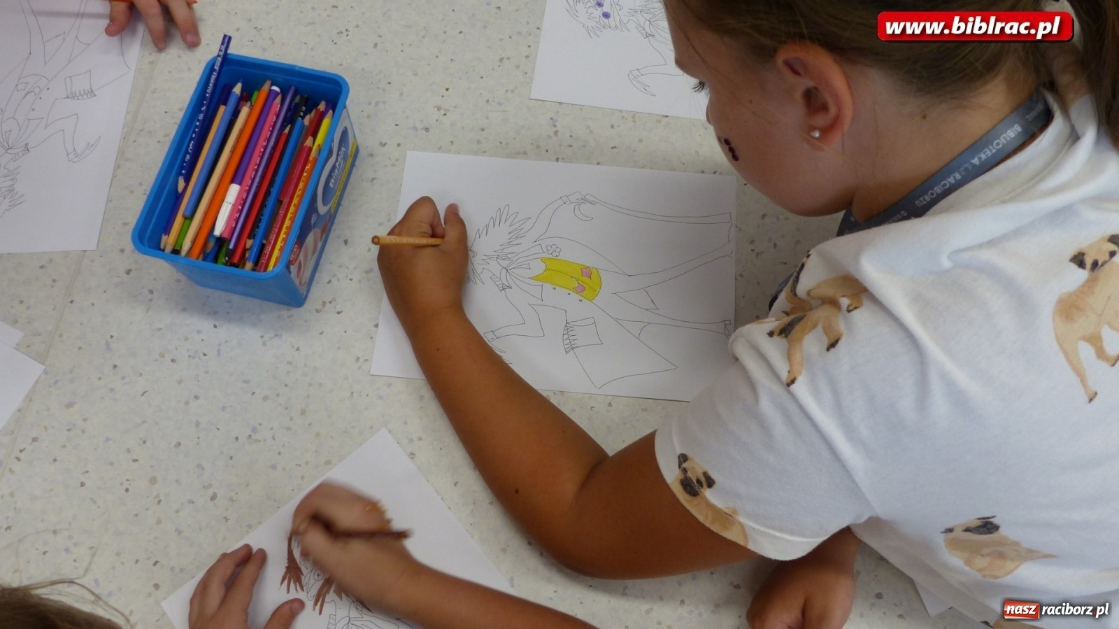 Zdjęcie w galerii na portalu naszraciborz.pl: Zażyjmy sobie piegów! Akademia Pana Kleksa w bibliotece [FOTO] wiadomości z regionu