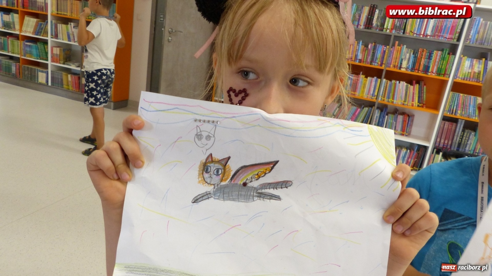 Zdjęcie w galerii na portalu naszraciborz.pl: Zażyjmy sobie piegów! Akademia Pana Kleksa w bibliotece [FOTO] wiadomości z regionu