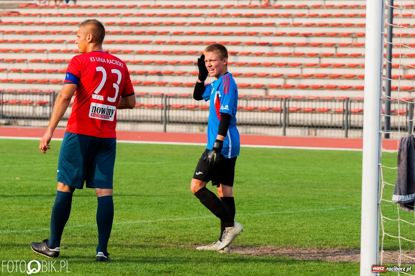 Zdjęcie w galerii na portalu naszraciborz.pl: Sytuacji bez liku, a gol tylko jeden. Kolejny remis raciborskiej Unii [FOTO] wiadomości z regionu