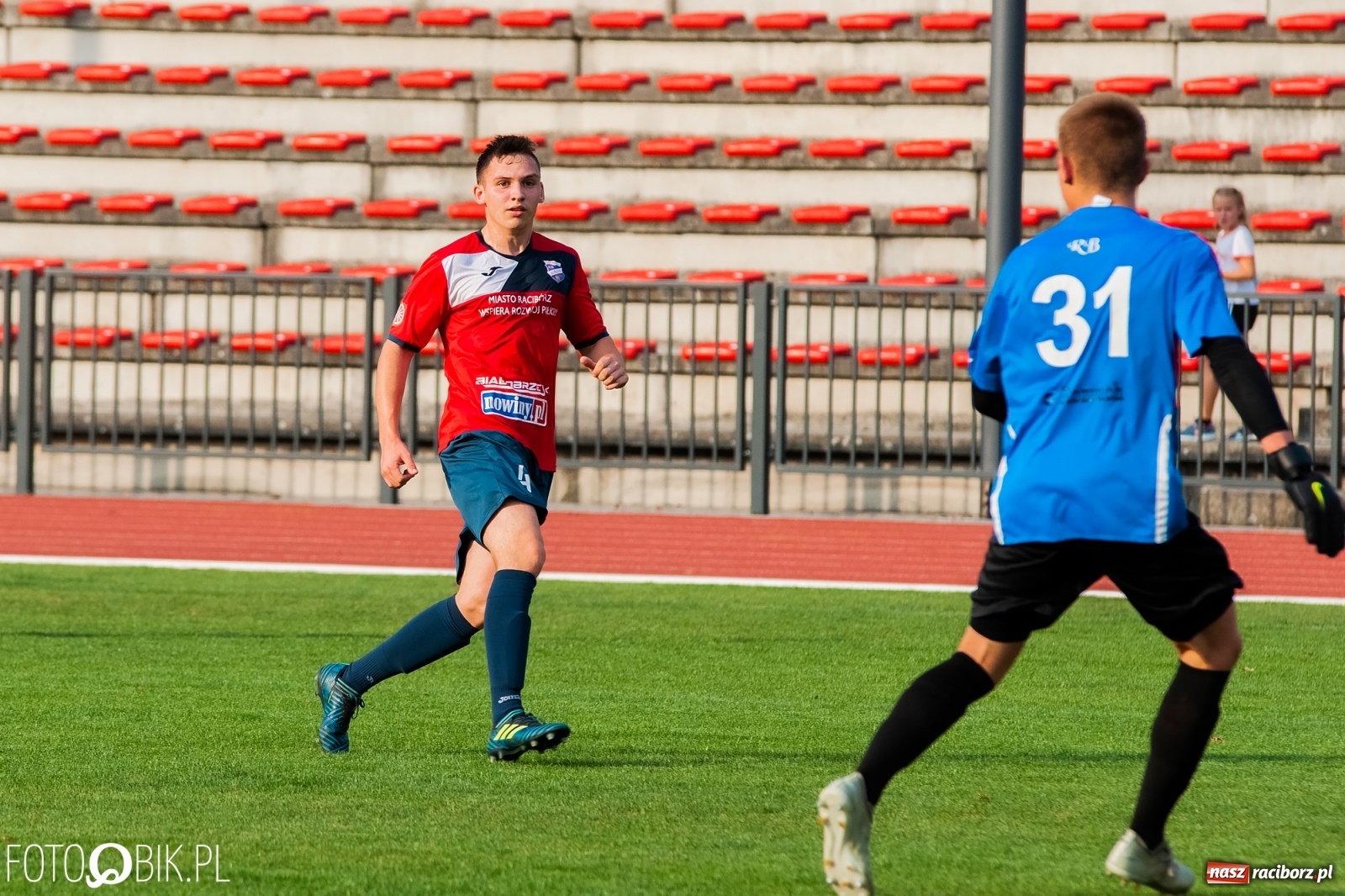 Zdjęcie w galerii na portalu naszraciborz.pl: Sytuacji bez liku, a gol tylko jeden. Kolejny remis raciborskiej Unii [FOTO] wiadomości z regionu