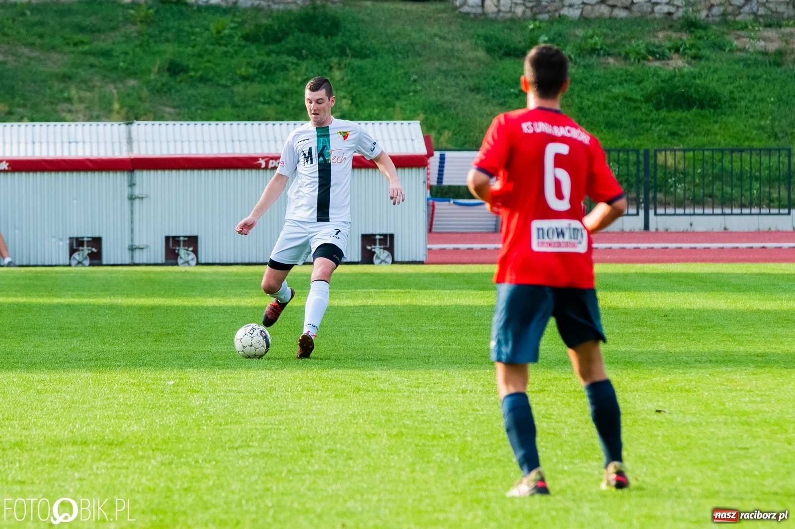 Zdjęcie w galerii na portalu naszraciborz.pl: Sytuacji bez liku, a gol tylko jeden. Kolejny remis raciborskiej Unii [FOTO] wiadomości z regionu
