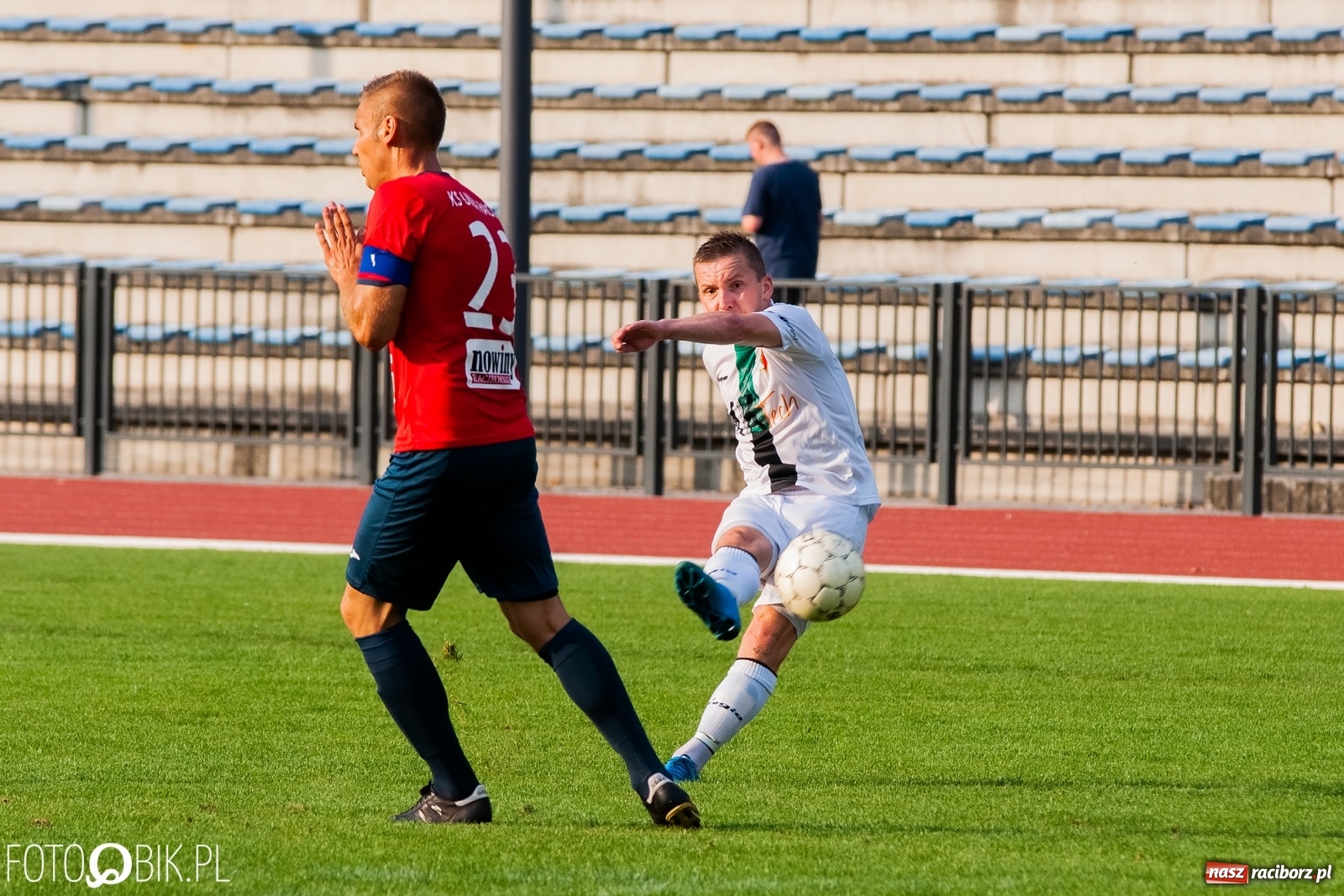 Zdjęcie w galerii na portalu naszraciborz.pl: Sytuacji bez liku, a gol tylko jeden. Kolejny remis raciborskiej Unii [FOTO] wiadomości z regionu