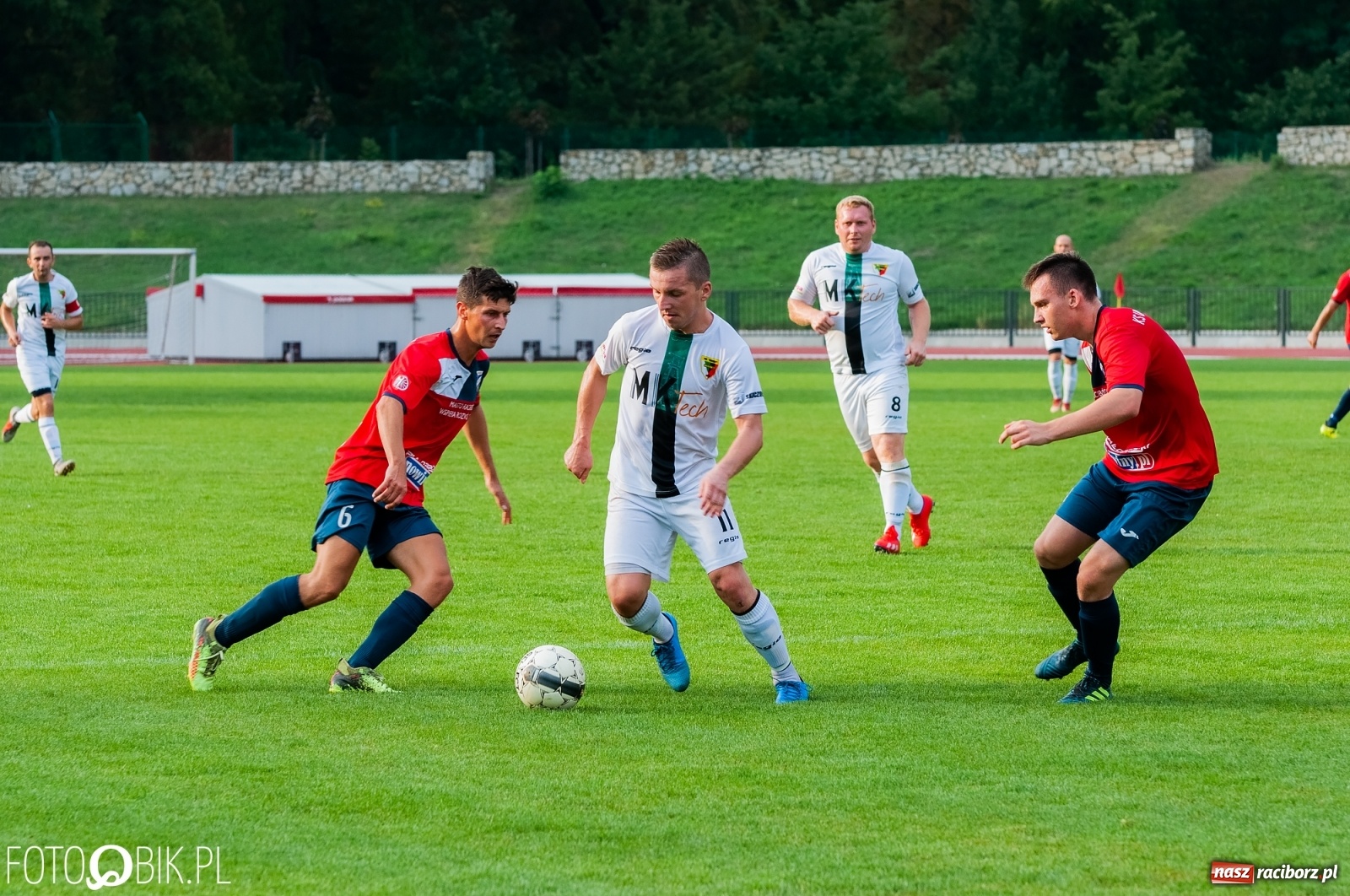 Zdjęcie w galerii na portalu naszraciborz.pl: Sytuacji bez liku, a gol tylko jeden. Kolejny remis raciborskiej Unii [FOTO] wiadomości z regionu