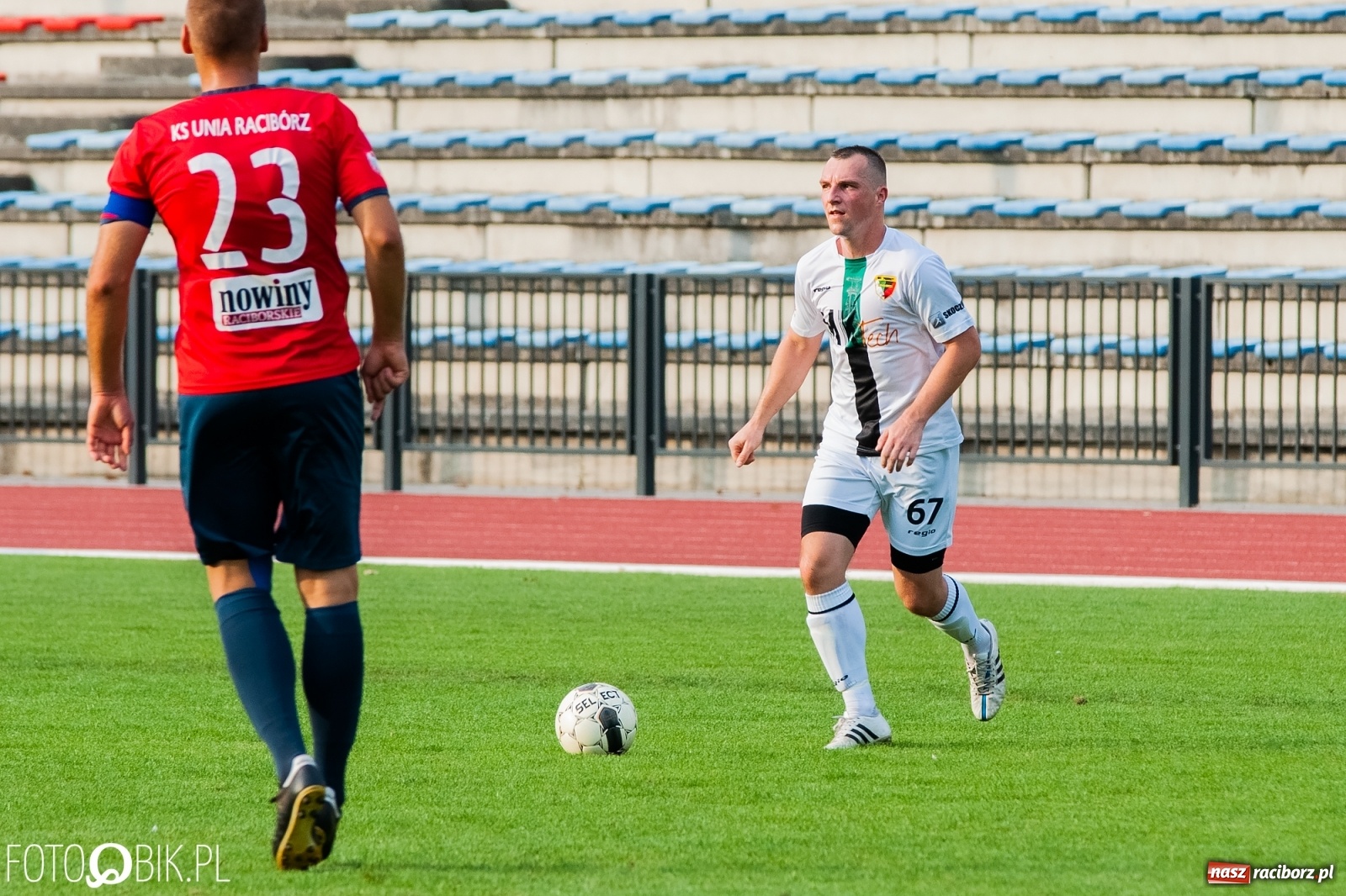 Zdjęcie w galerii na portalu naszraciborz.pl: Sytuacji bez liku, a gol tylko jeden. Kolejny remis raciborskiej Unii [FOTO] wiadomości z regionu