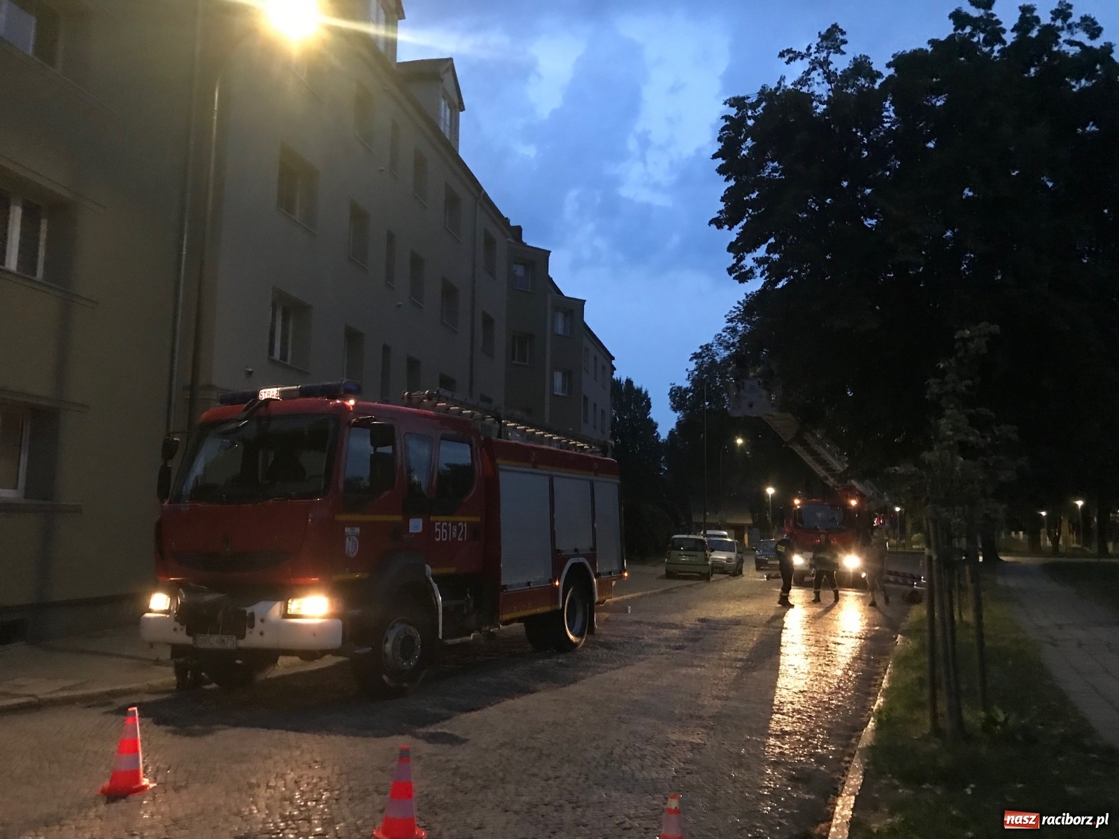 Zdjęcie w galerii na portalu naszraciborz.pl: Burza nad Raciborzem i powiatem [FOTO]  wiadomości z regionu