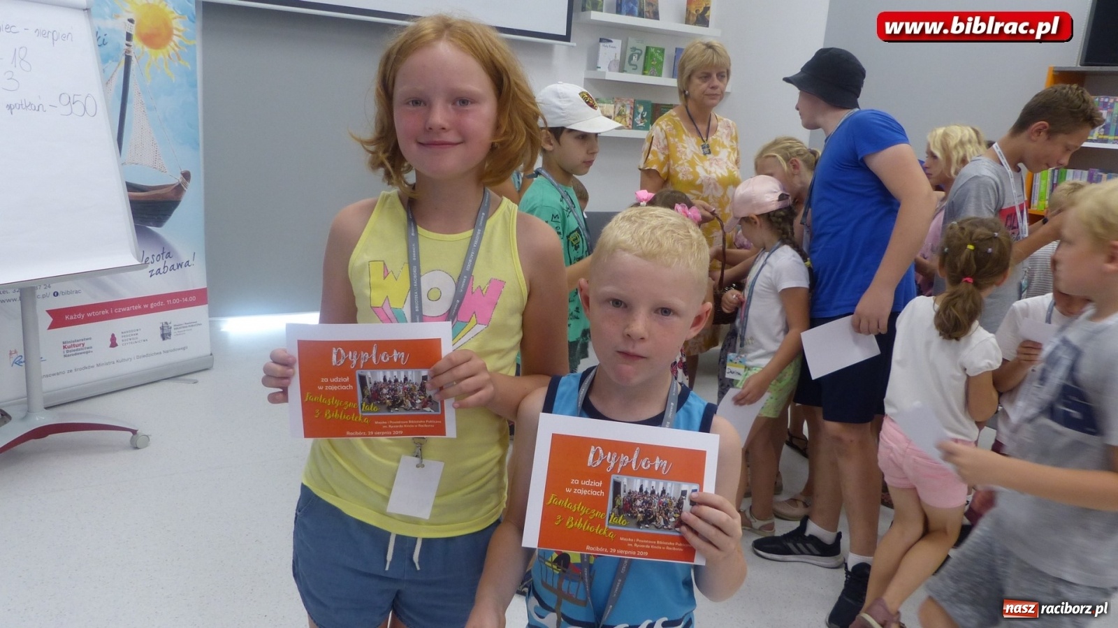Zdjęcie w galerii na portalu naszraciborz.pl: Wielki finał Fantastycznego Lata z biblioteką [FOTO]  wiadomości z regionu