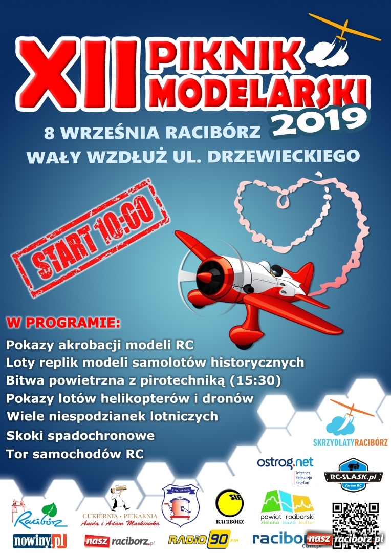 Zdjęcie w galerii na portalu naszraciborz.pl: Skrzydlaty Racibórz zaprasza na Piknik Modelarski wiadomości z regionu